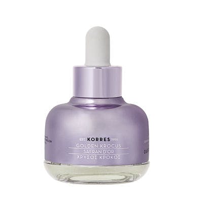 Gylne dråper Korres Golden Krokus Ageless Saffron Eye Elixir øyeserum